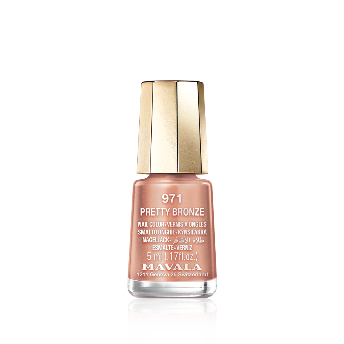 Mini Color Nail Polish Brown